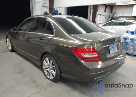2013 Mercedes-Benz C 250 Sport from USA, damaged, VIN WDDGF4HB6DF987903